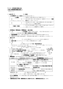 （No.5）テーマ2　科学技術の発達と生命［サブ・ノート］