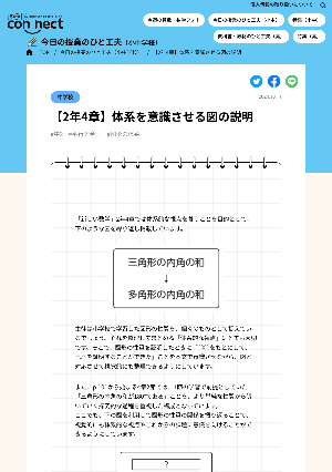 【2年4章】体系を意識させる図の説明