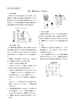 （おもしろい観察・実験）水素・酸素の化合（水の合成）