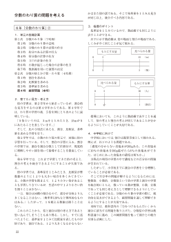 分数のわり算の問題を考える／６年「分数のわり算」②