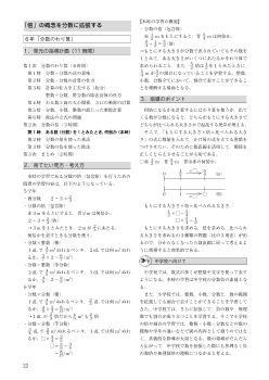 「倍」の概念を分数に拡張する／6 年「分数のわり算」