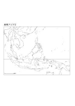 ［白地図］（61）東南アジア２(河川)／サンソン図法　中心(N5°E120°)