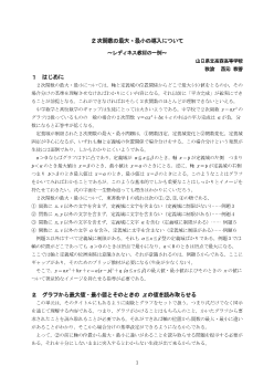 ２次関数の最大・最小の導入について ～レディネス教材の一例～