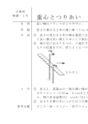 【物理アイデアカード】 重心とつりあい／本を斜めに積んでみると／スプーン・フォークのつりあい