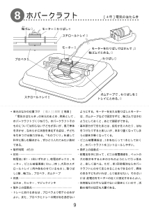 ホバークラフト－４年：電気のはたらき－