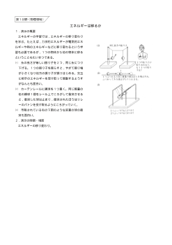 （おもしろい観察・実験）エネルギーは移るか