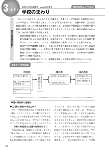 ［単元の展開例］３-１-（１）　学校のまわり