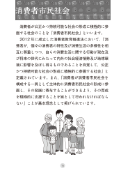 ［言葉の解説集］消費者市民社会