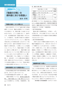 [教科情報 国語]新課程のポイント－「敬語の分類」の教科書における取扱い