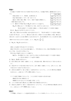 ［2016年（第34回）北海道高等学校数学コンテスト］問題５　（問題と解答）［シャープレイ ! シュービック指数、Banzhaf 指数］