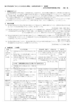 第５学年社会科「わたしたちの生活と環境」実践例