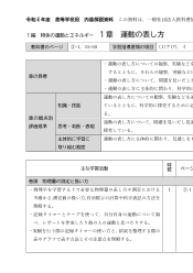 （701）物理基礎（令和4年度改訂） 評価規準例