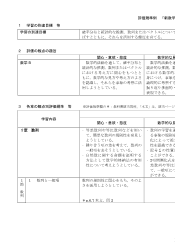 （318）改訂　新数学B（平成30年度改訂）評価規準例