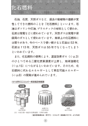 ［言葉の解説集］化石燃料