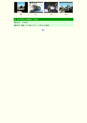 ［アメリカ］サンフランシスコのケーブルカー