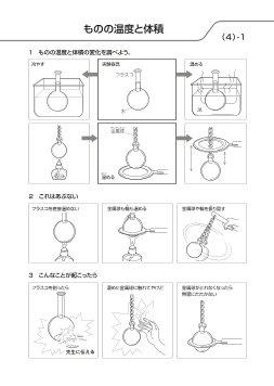 [4年]ものの温度と体積(4)