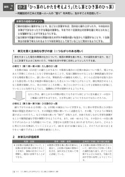 （事例2　小2）たし算とひき算のひっ算－問題設定の工夫と児童一人一人の“困り”を共有し、生かすことを目指して－