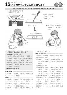 [発展]（１６）メダカがすんでいる水を調べよう－（５年）魚のたんじょう－（水そうの水の中にメダカの食べ物があるかをけんび鏡で調べよう）