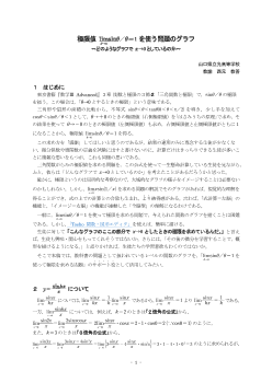 極限値limθ→0 sinθ/θ＝1を使う問題のグラフ ～どのようなグラフでx→0としているのか～