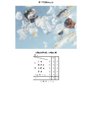 〔愛媛県〕伊予市三秋火山灰