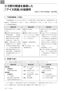 3分野の関連を意識した「アイヌ民族」の指導例