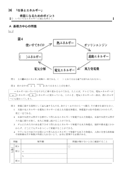 （学力向上問題集）　「仕事とエネルギー」