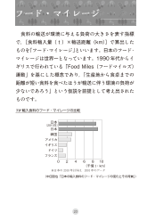 ［言葉の解説集］フード・マイレージ