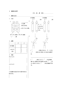 ［板書例］動物のからだのはたらき（食物はどのようにして体内にとり入れられるか）