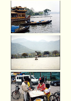 ［中国］杭州・西湖とその湖畔で