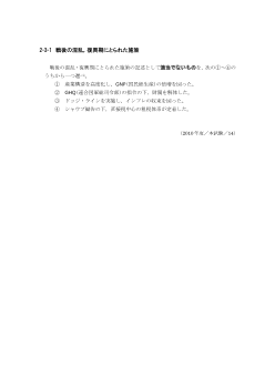 戦後の混乱，復興期にとられた施策(2010年度［政経］センター試験本試験より）