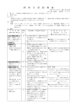 水溶液には電流が流れるか（単元：化学変化とイオン」）