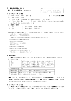 ［2015倫理ITサブノート］主体性の確立