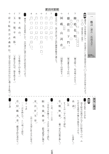 （小テスト）格言（訓点・再読文字）