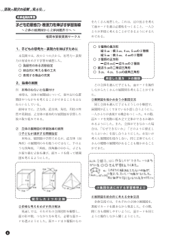 [小学校　実践]　子どもの思考力・表現力を伸ばす学習指導～立体の展開図から立体図鑑作りへ～