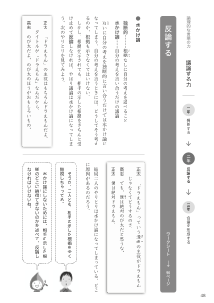 ◆論理的な言葉の力 ＜議論する力＞反論する