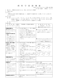 物質が水に溶けるとは（単元：身のまわりの物質）