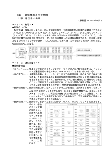 [生物 補充プリント]転写・遺伝の暗号・翻訳