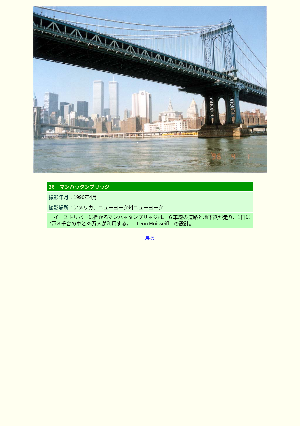 [アメリカ]マンハッタンブリッジ