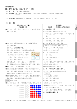 1. なかまづくりとかず（1年）／ひきざんのひっ算（2年）