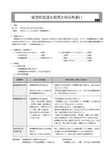 幼児の生活と幼児とのふれあい／幼児といっしょに遊ぼう（保育園訪問）