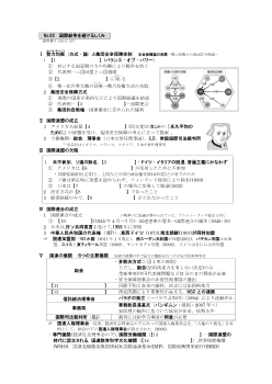 （No.88）国際紛争を避けるしくみ［サブ・ノート］