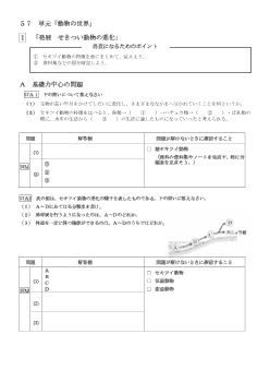 （学力向上問題集）　「発展　せきつい動物の進化」