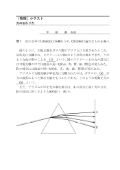 ［物理］小テスト　光の伝わり方