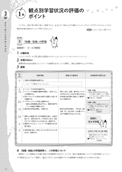 （ 家庭分野の学習評価の具体例）観点別学習状況の評価のポイント