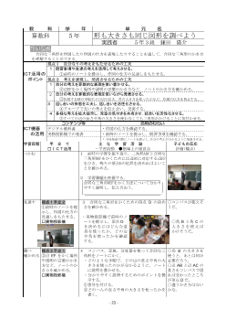 小学校算数科5年「形も大きさも同じ図形を調べよう」実践事例