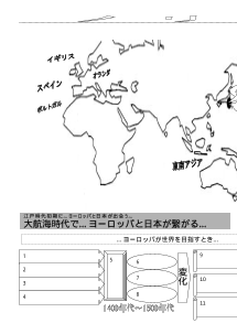 [日本史]江戸時代初期のヨーロッパと日本