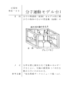 【物理アイデアカード】 分子運動モデル台車／最古の蒸気機関／断熱膨張・断熱圧縮