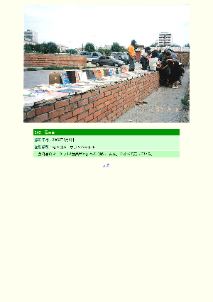 ［モンゴル］露天商