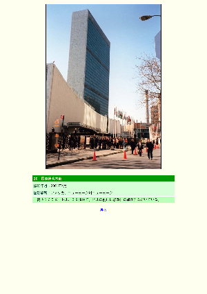 [アメリカ]国際連合本部（２）